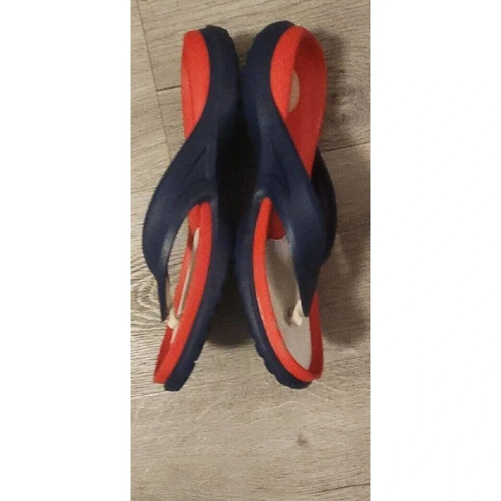 NEW ENGLAND PATRIOTS‎ SLIP SANDALS FLIP FLOPS HAWAIIAN JELLY W10/M8